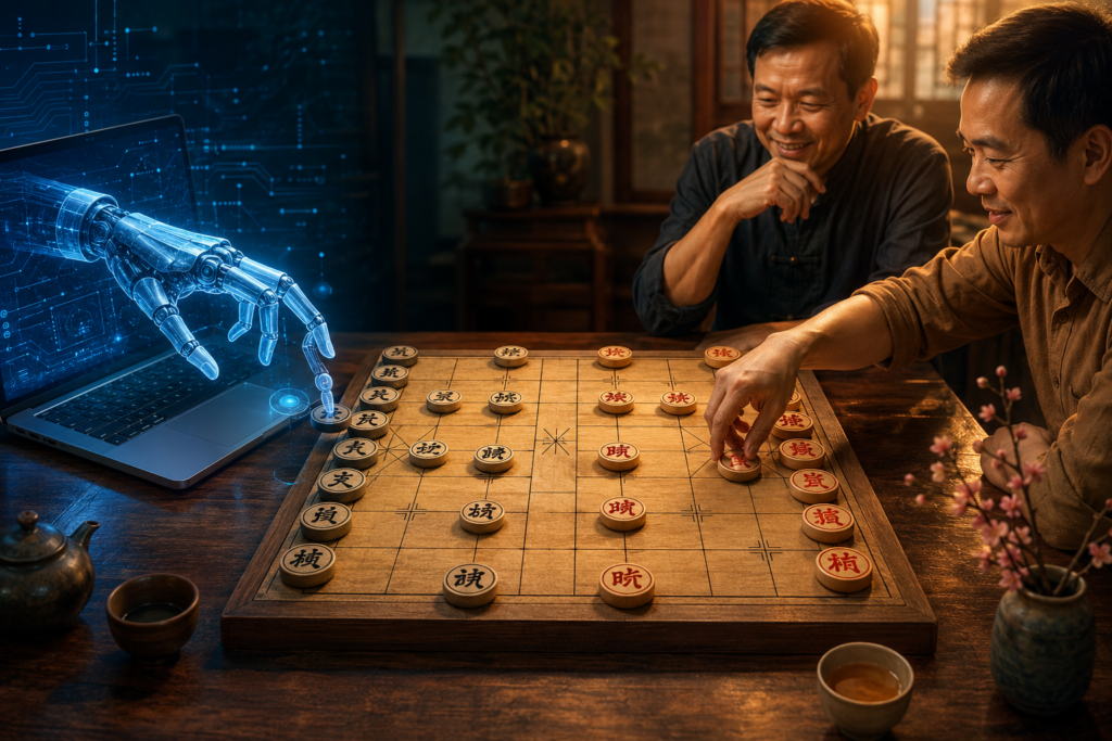 Đánh cờ với máy hay người tốt hơn?