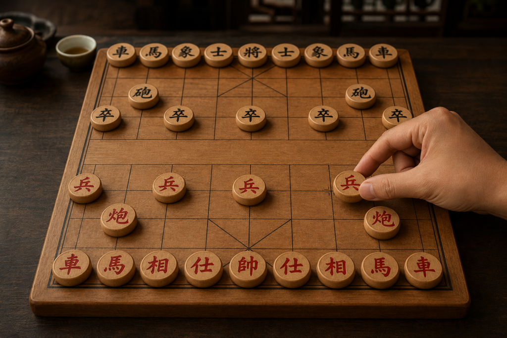 Cờ tướng bên nào được quyền đi trước?