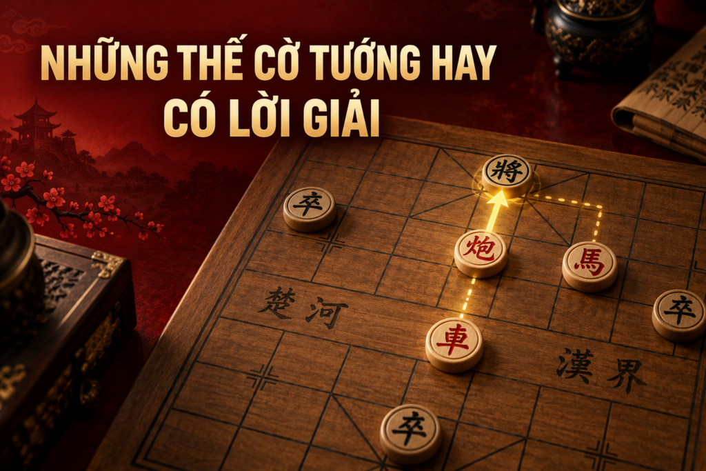 Những thế cờ tướng hay có lời giải