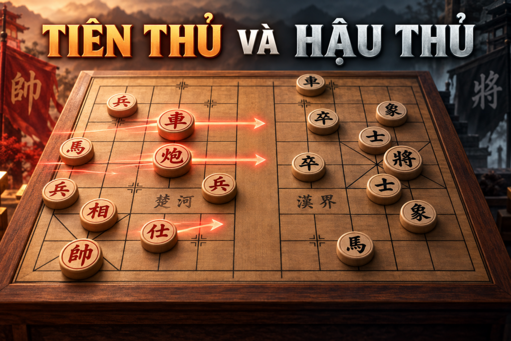 Thế nào là tiên thủ và hậu thủ trong cờ tướng?