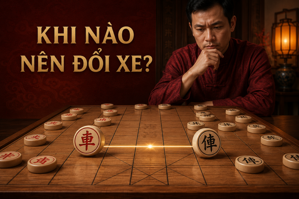 Khi nào nên đổi Xe trong cờ tướng