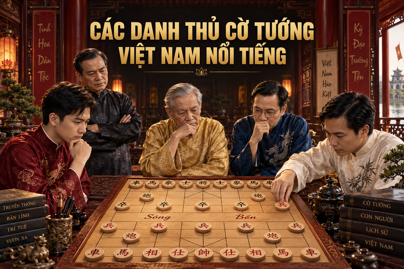 Các danh thủ cờ tướng Việt Nam nổi tiếng