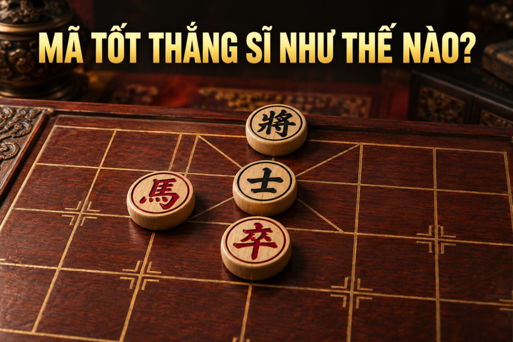 Mã Tốt thắng Sĩ như thế nào?