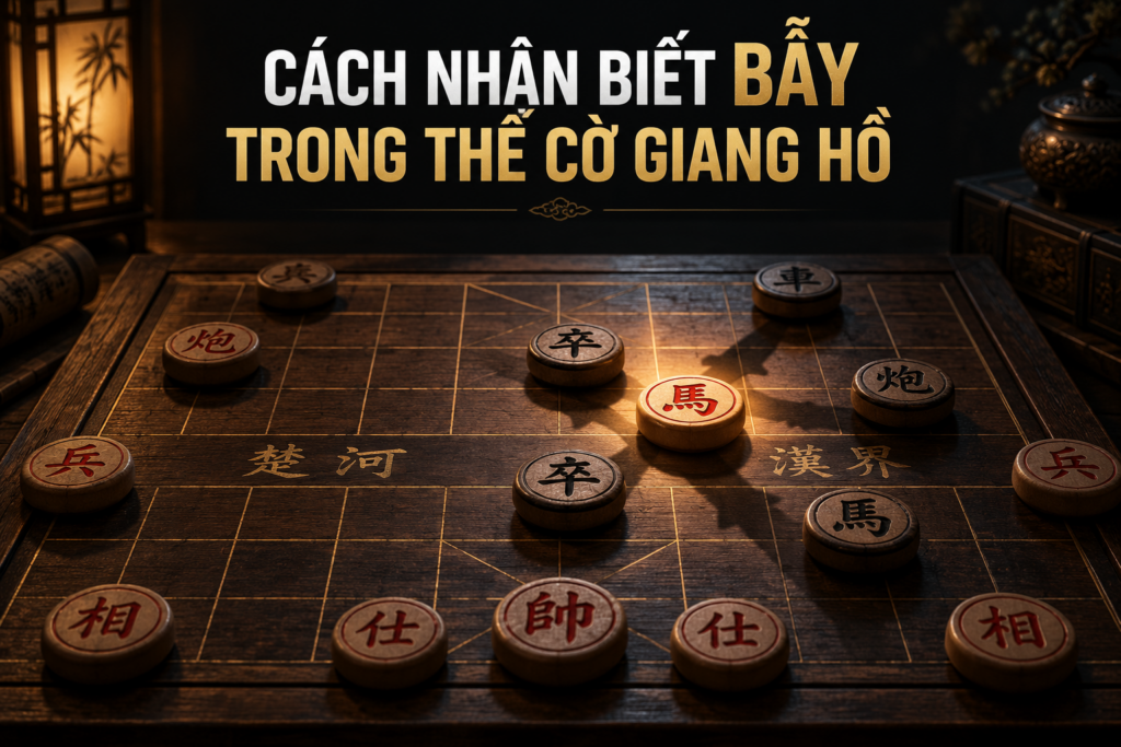 Cách nhận biết bẫy trong thế cờ giang hồ