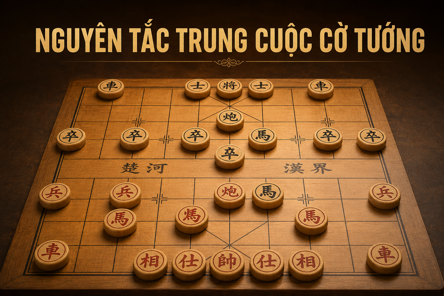 Nguyên tắc trung cuộc cờ tướng