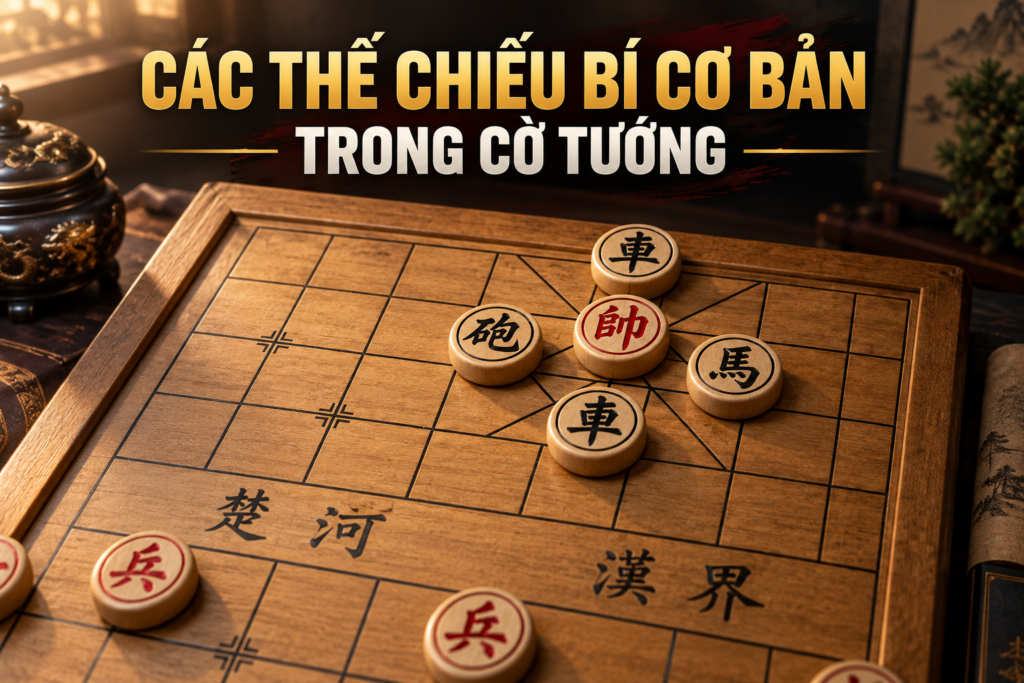 Các thế chiếu bí cơ bản trong cờ tướng