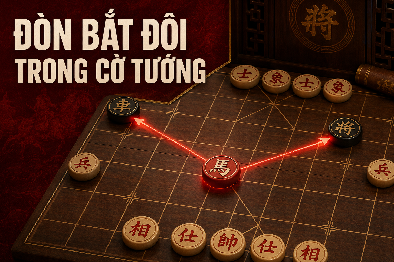 Đòn bắt đôi trong cờ tướng