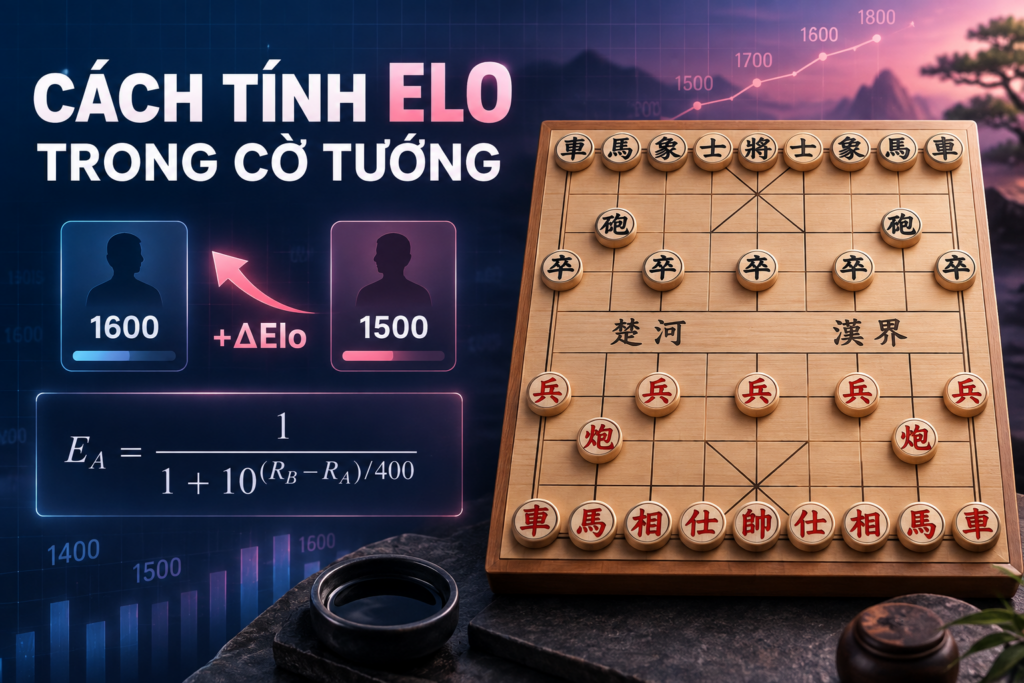 Cách tính Elo trong cờ tướng
