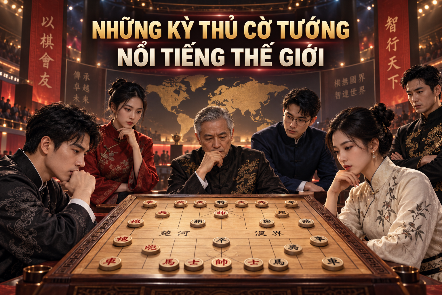 Những kỳ thủ cờ tướng nổi tiếng thế giới