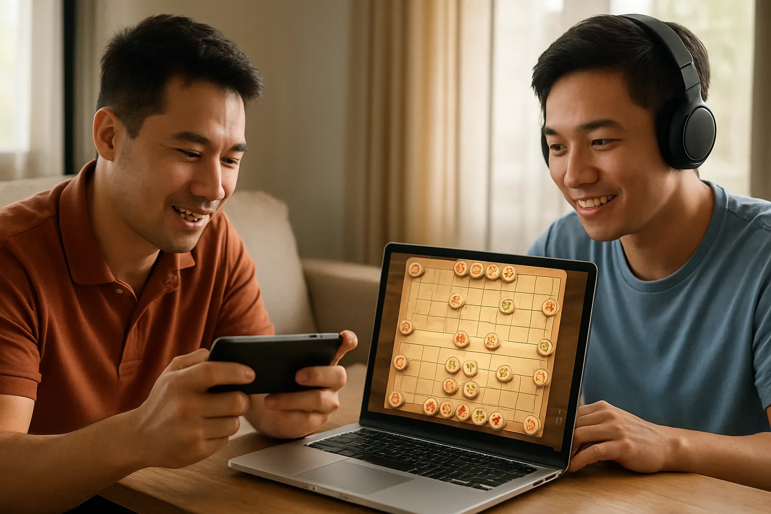 Lợi ích khi chơi cờ tướng với bạn bè qua mạng