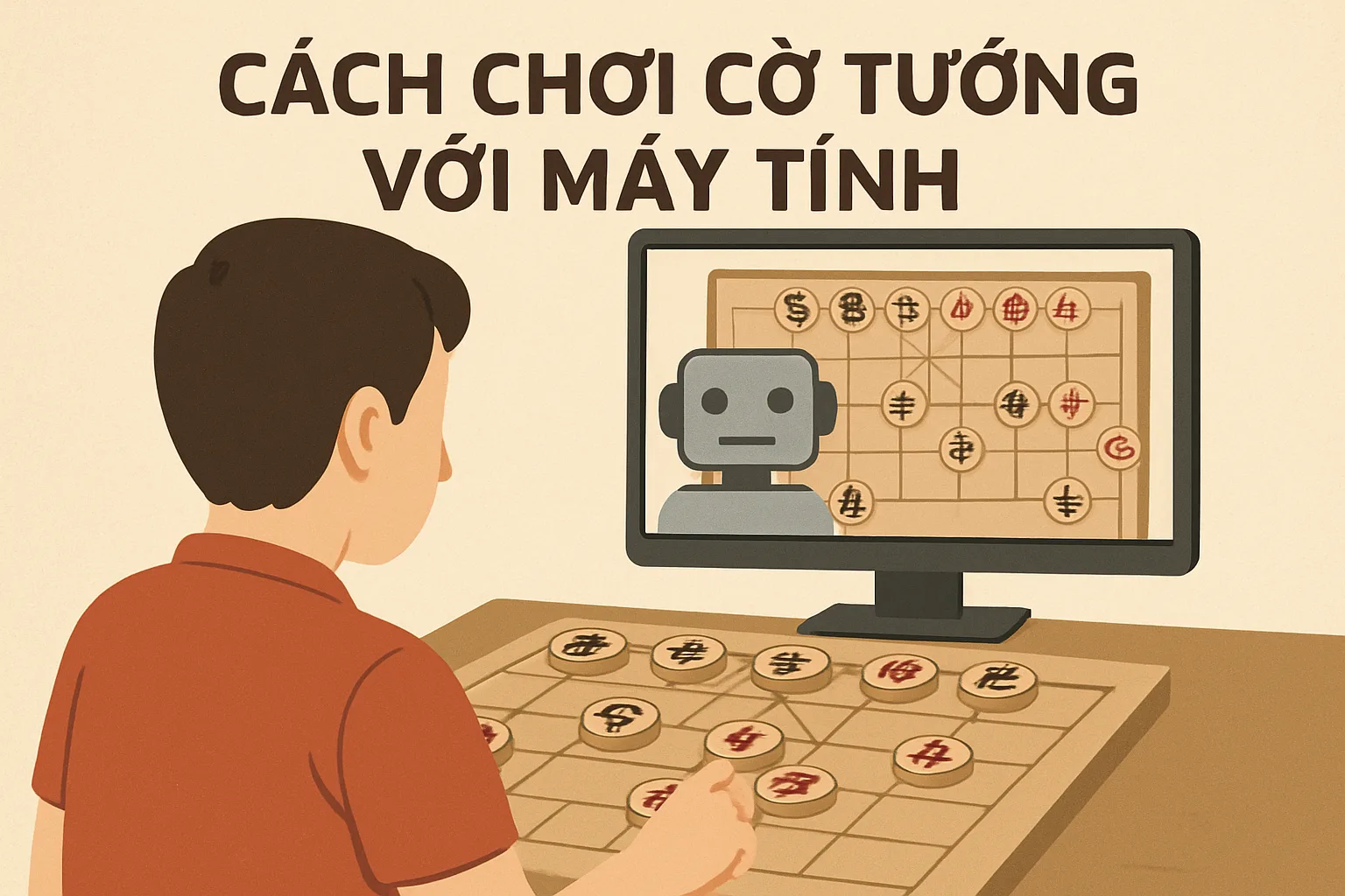 Hướng dẫn chi tiết cách thi đấu cờ tướng trên máy tính hiệu quả