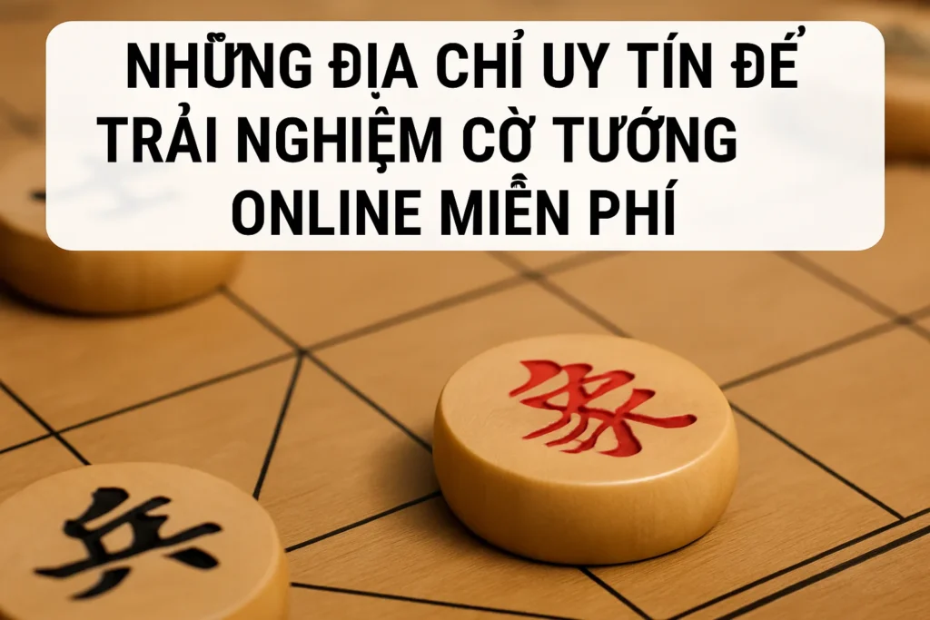Những địa chỉ uy tín để trải nghiệm cờ tướng online miễn phí